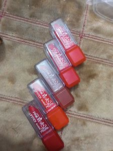 Multicolored Lipstick Set Of 5