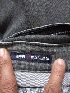 Gray Denim Jeans GENTLY used