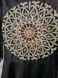 Elegant Black Ethnic Gown