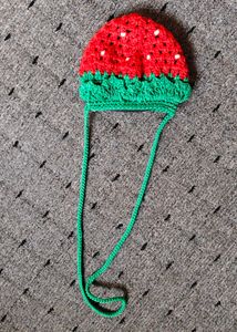 Strawberry macrame Baby sling