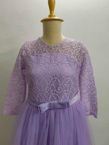 Lavender Lace &amp; Tulle Gown