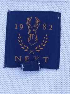 Next Striped Knit Polo Shirt