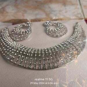 Sparkling Rhinestone Jewelry Set