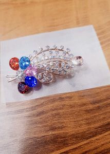 Colorful Brooch Set - 3 Peices