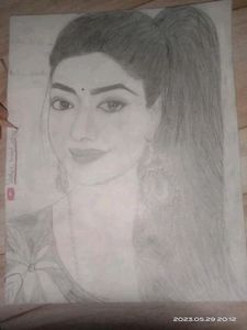 Two Drawing Of Girls