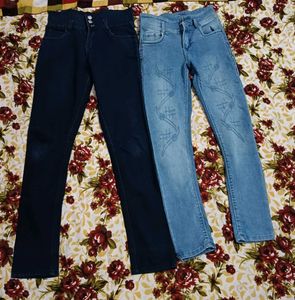 Girls Black Blue Jeans 👖