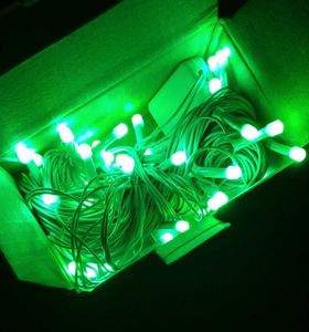Bright Green Rice Light 10 Meters