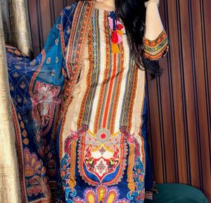 Rich Look Crepe Suit Set