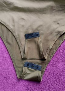 Olive Long Sleeve Bodysuit
