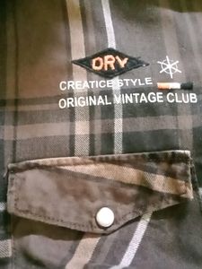 Mens Check Casual Shirt