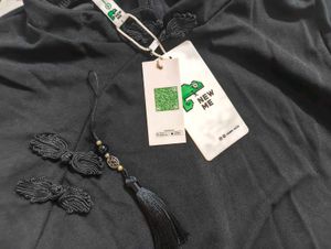 Black Cheongsam Qipao