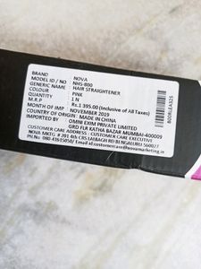 Nova NHS-800 2 in 1 Hair Straightener