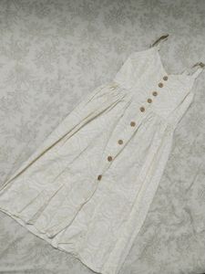 Beige Strapless Midi Dress
