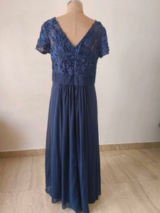 Navy Blue Gown