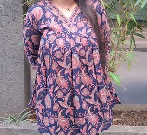 Printed Short Kurti For Women