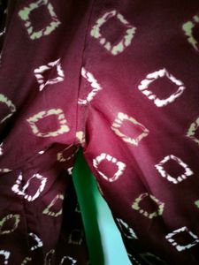 Patterned Casual Pants