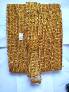 Golden Colour Sarees Lace