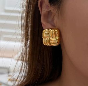 Golden Maze earrings