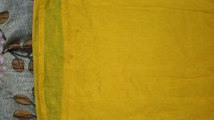 Yellow Printed Kurta
