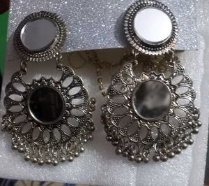 Mirror Dangle Earrings For Girls Trending Earring