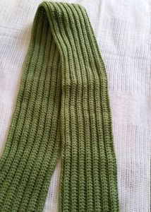 Crochet Green Hiroshi&#39;s Scarf