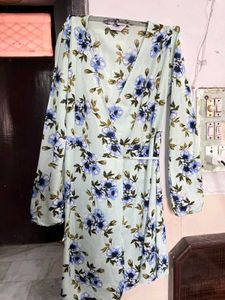 Floral Wrap Dress