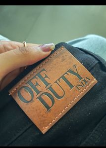 Off Duty India Black Jeans