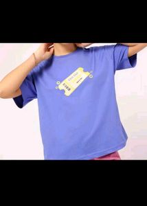 Blue Graphic Tee