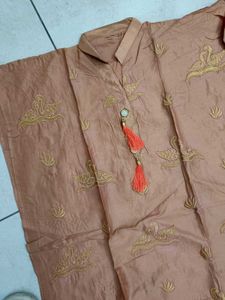 Limited Deal🔴Elegant unstitched Embroidered Kurta