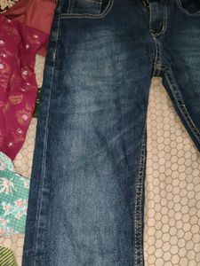 Blue Coin Jeans - Size 32