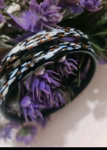 Beautiful Glass Bangle, kada,cuhri set