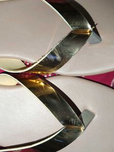 METCO Beige Flip Flops