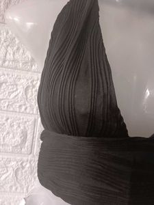 Black Halter Top