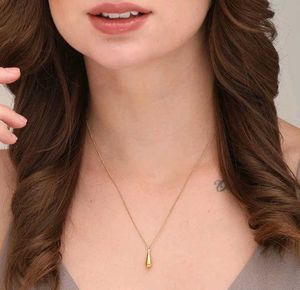 Palmonas Gold Plated Minimal Necklace