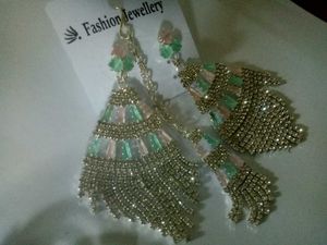 Sparkling Dangle Earrings