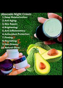 Avacado night cream