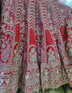 Red Bridal Lehenga Choli
