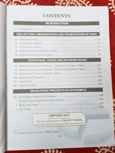 Statistics for Economics XI