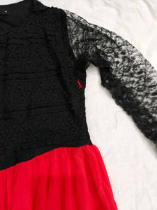 Red Black Onepiece