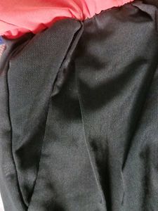 Orange &amp; Black Dress