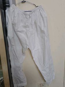 White Salwar Kameez Bottoms