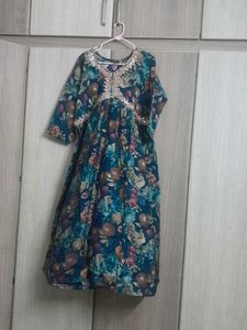 Aliya Cut 3 PC Set Aline Measurement In Pics
