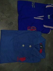 Blue OK Reverse T-Shirt