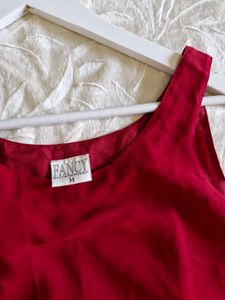 Maroon Tank Top