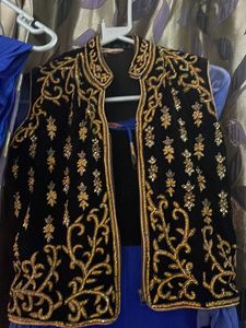 Anarkali Suit Set With Embrodid Jacket