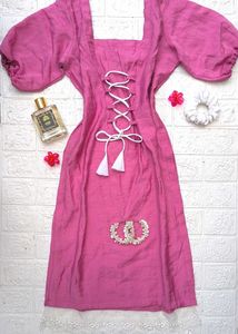 Corset Back Pinteresty Long Kurti 🌷