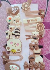 Cute Hair Clip Set