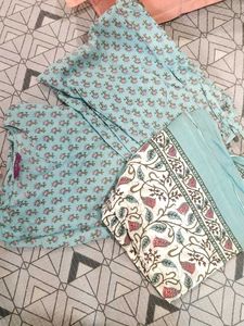 Libas Kurta Palazzo Set With Dupatta