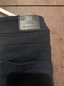 Striped Black Jeans