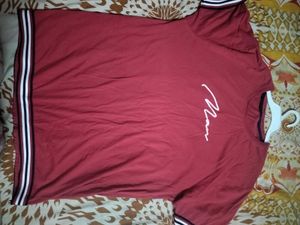 Maroon T-Shirt For Man